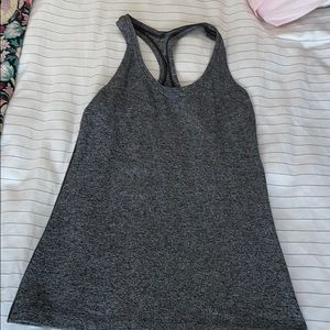 Lululemon gray heathered tank